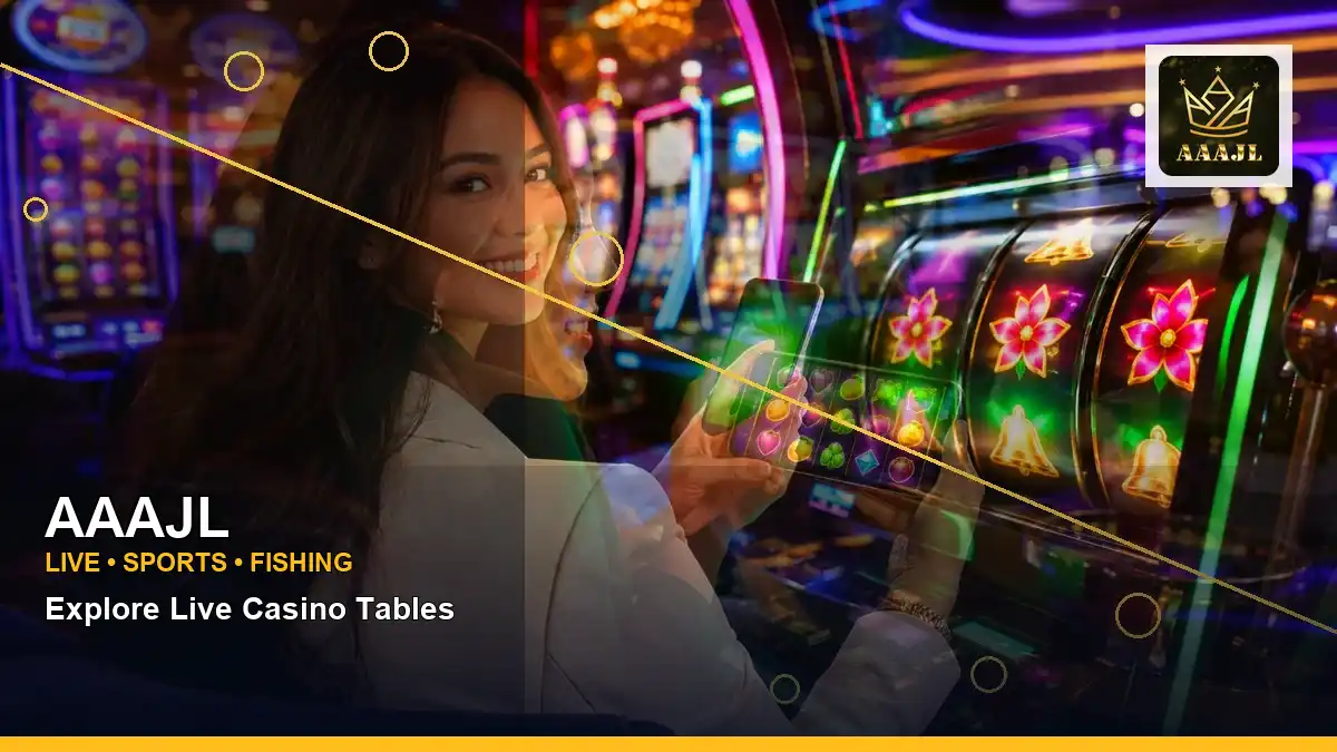 AAAJL high-energy coins casino cashback rewards in a left-diagonal layout for Philippine players